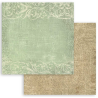 Stamperia Small Pad 10 sheets cm 20,3X20,3 (8"X8") Backgrounds Selection - Brocante Antiques