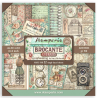 Stamperia Pad 22 sheets cm 20,3X20,3 (8"X8") Single Face Brocante Antiques