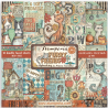 Stamperia Pad 10 sheets cm 30,5x30,5 (12"x12") - Furry Friends