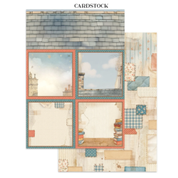 Stamperia Family Junk Journal Stickers, Backgrounds, Cut-Outs (SBJK11)
