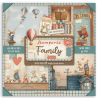 stamperia Family 12x12 Inch Maxi Paper Pack (Single Face) (SBBXLB33)