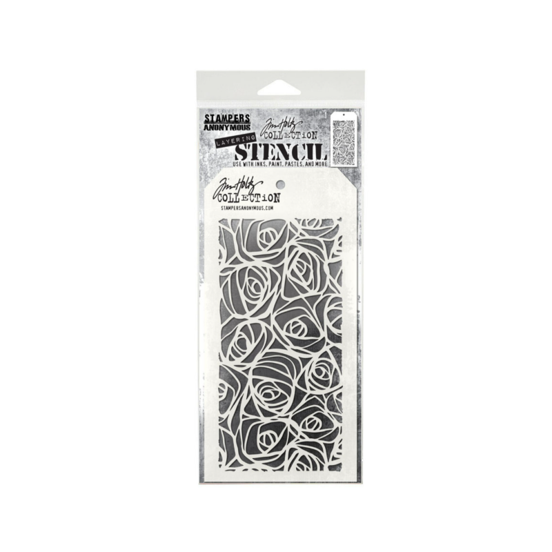 Stampers Anonymous Scribbles Tim Holtz Layering Stencil (THS036)