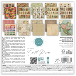 Craft Consortium The Collector 6x6 Inch Premium Paper Pad (CCEPAD038B)