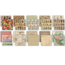 Craft Consortium The Collector 6x6 Inch Premium Paper Pad (CCEPAD038B)