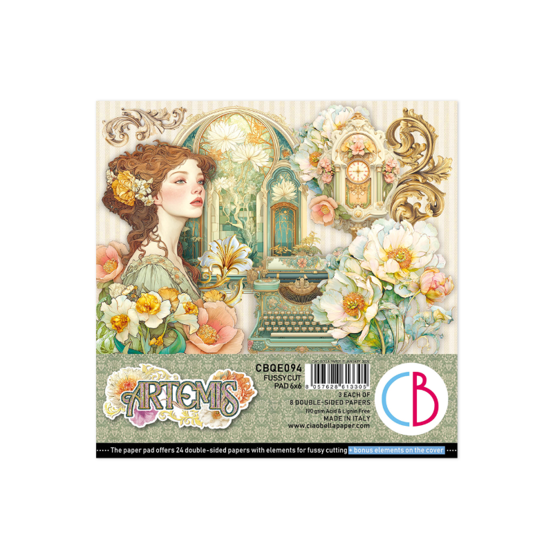 Ciao Bella Paperpad 6x6 Artemis