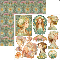 Ciao Bella Paperpad 6x6 Artemis