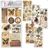 Ciao Bella Art Stickers Cabinet of Curiosities transparent adhesive sheets