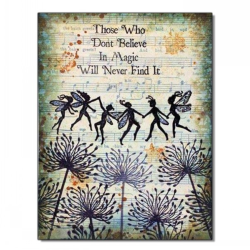 Lavinia Dandelions Stamp