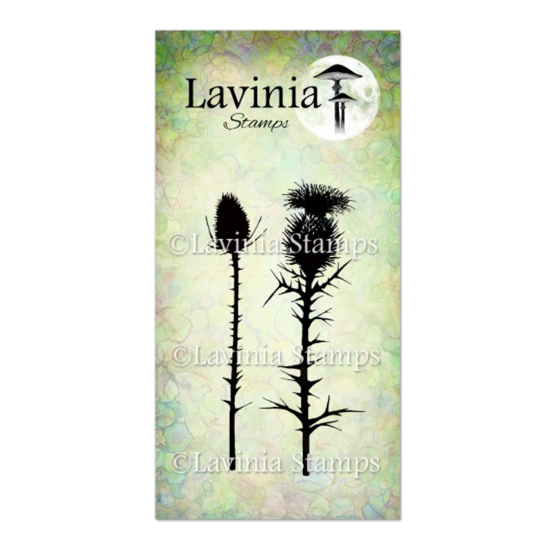 Lavinia Thistles Stamp