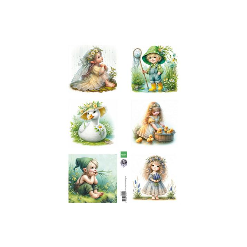 Marianne Design Sheets A4 "Cosy Spring by Fairybells" FB2507