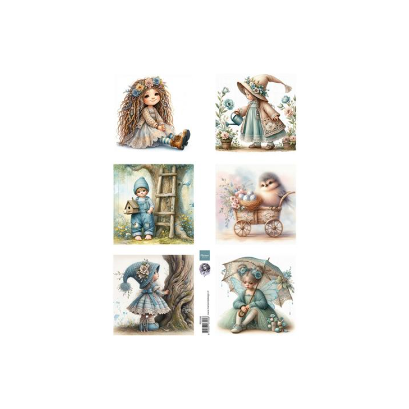 Marianne Design Sheets A4 "Dreamy Spring by Fairybells" FB2508