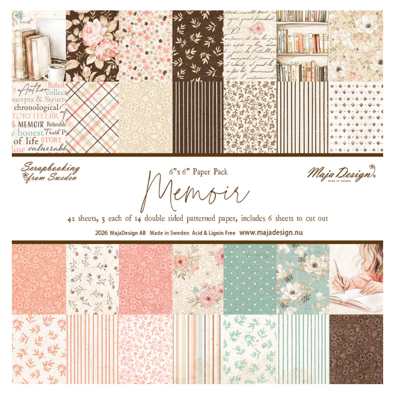 Maja Design Memoir - 6x6" Paper pack