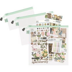Simple Stories Craft Storage Pouch Medium (25684) förvaring med dragkedja