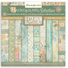 Stamperia 8X8 Daisy art Backgrunds Paper