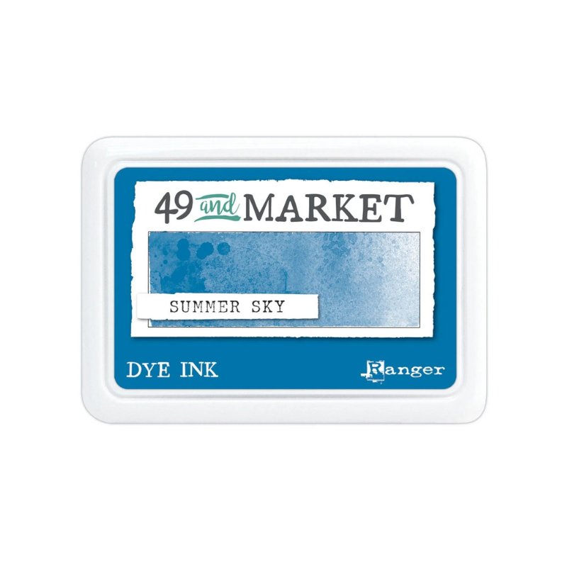 Ranger 49 & Market Dye Ink Pad Summer Sky (FMP92490)
