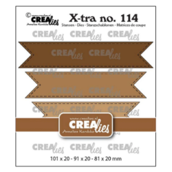 Crealies • Xtra Fishtail...