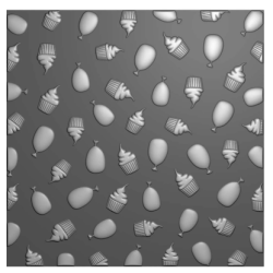 Vaessen Creative • Embossing Folder Party 5.9x5.9"