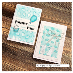 Vaessen Creative • Embossing Folder Party 5.9x5.9"