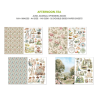 Ciao Bella Afternoon Tea A4 Junk Journal Ephemera Book (32pcs) (CBB020)