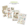 Ciao Bella Afternoon Tea A4 Junk Journal Ephemera Book (32pcs) (CBB020)