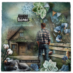 Studio Light • Essentials Collage 8X8 Paper Pad Denim Weekends