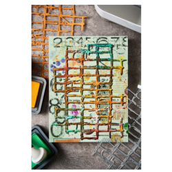 Sizzix • Thinlits Die Set 1pcs Gridiron by Seth Apter