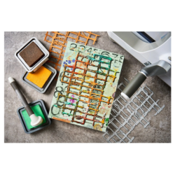 Sizzix • Thinlits Die Set 1pcs Gridiron by Seth Apter