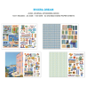 Ciao Bella Riviera Dream A4 Junk Journal Ephemera Book (32pcs) (CBB025)