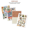 Ciao Bella Sports Days A4 Junk Journal Ephemera Book (32pcs) (CBB024)