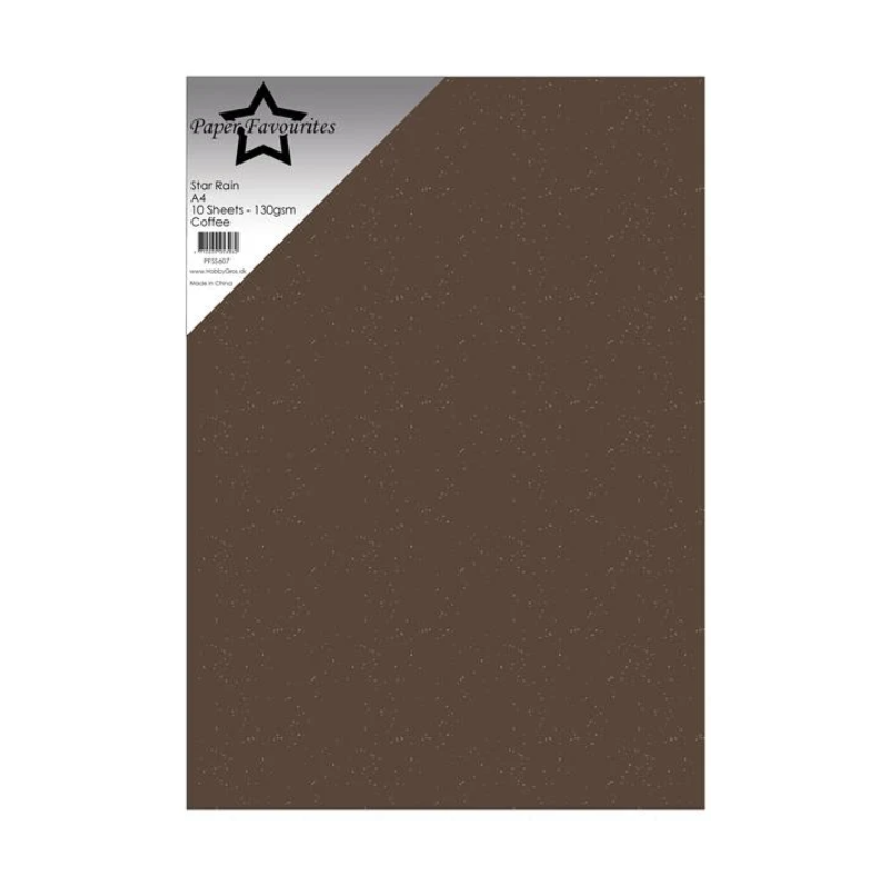 Paper Favourites Star Rain "Coffee" PFSS607