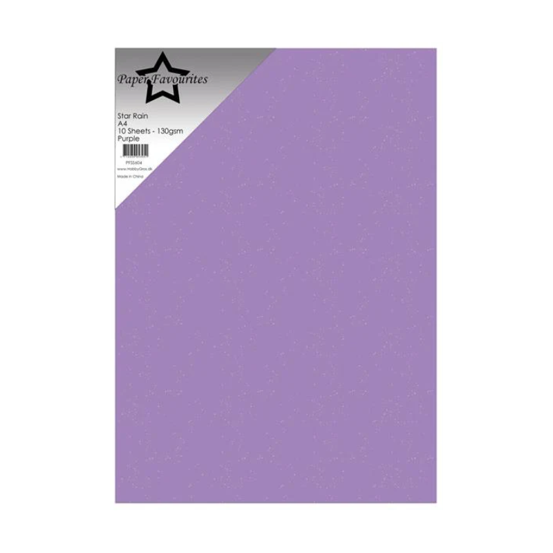 Paper Favourites Star Rain "Purple" PFSS604