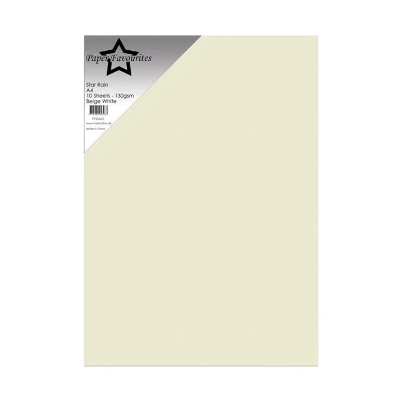 Paper Favourites Star Rain "Beige White" PFSS602