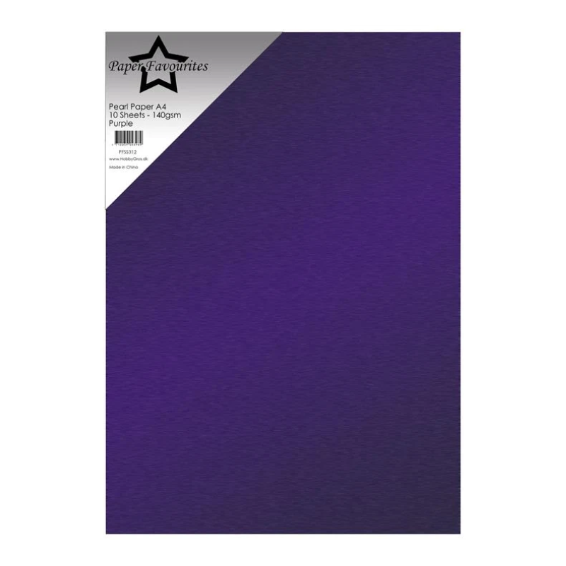 Paper Favourites Pearl paper "Purple" PFSS312