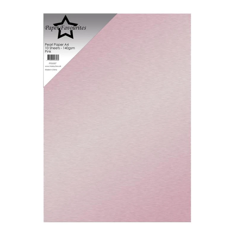 Paper Favourites Pearl paper "Pink" PFSS307
