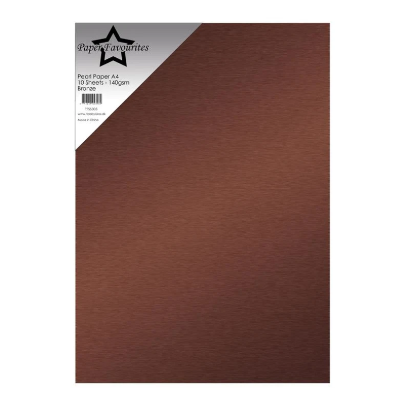 Paper Favourites Pearl paper "Bronze" PFSS305