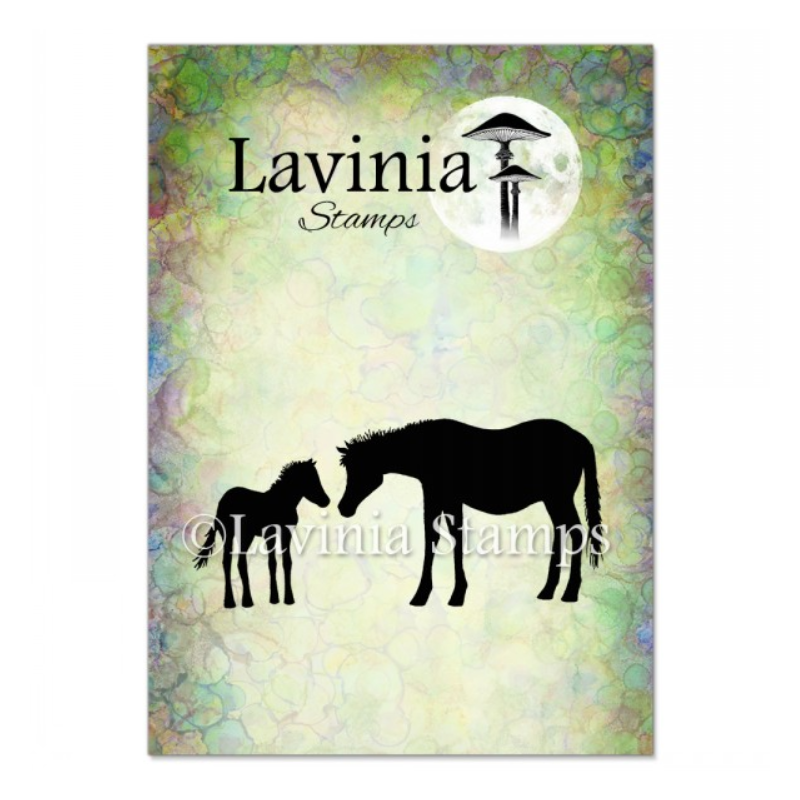 Lavinia Horse and Foal Stamp