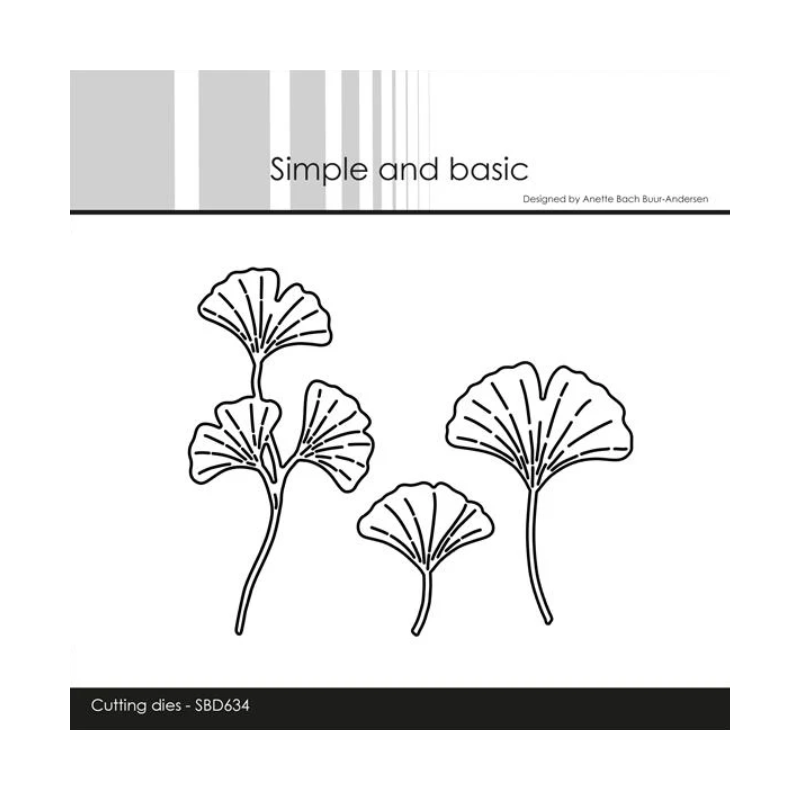 Simple and Basic die "Ginkgo leaves" SBD634