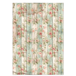 Stamperia House of Roses Junk Journal Stickers, Backgrounds, Cut-Outs (SBJK19)