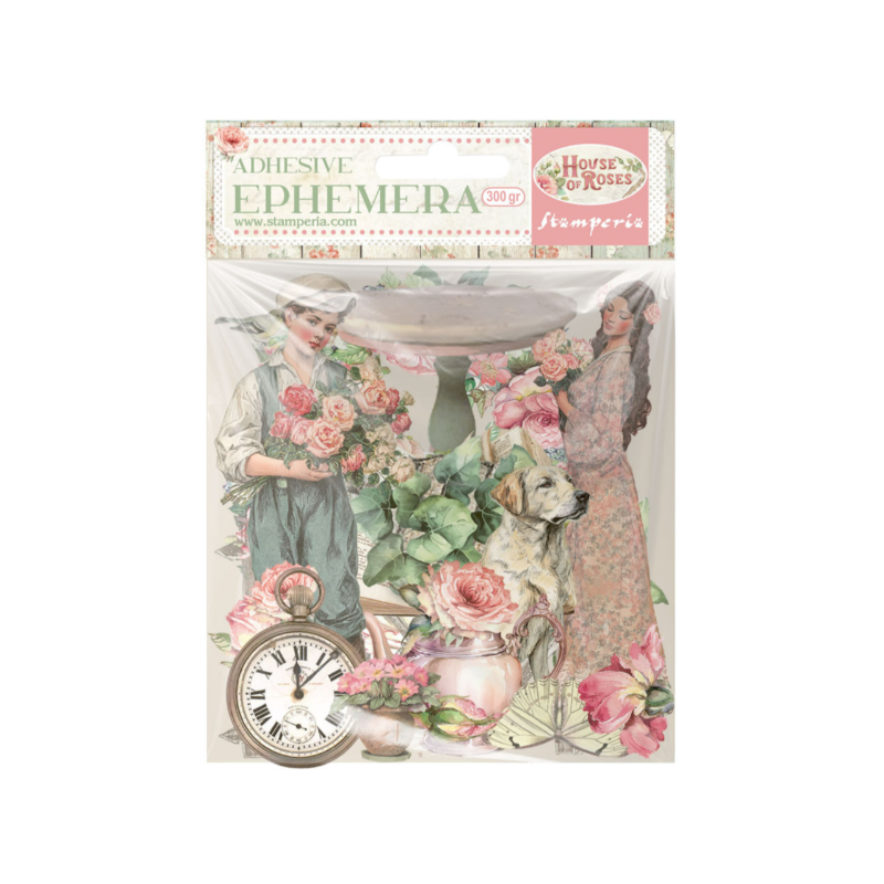 Stamperia House of Roses Ephemera (46pcs) (DFLCT80)