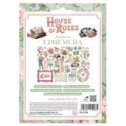 Stamperia House of Roses Ephemera (46pcs) (DFLCT80)