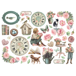 Stamperia House of Roses Die Cuts Assorted (39pcs) (DFLDC132)