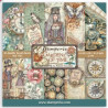 Stamperia  10 sheets cm 20,3X20,3 Gardens of Time