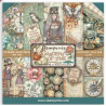 Stamperia 10 sheets cm 30,5x30,5 (12"x12") - Gardens of Time
