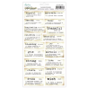 Mintay Art Journal Paper Stickers 6x12 Inch Dictionary Words Happy (MT-ART-S05)