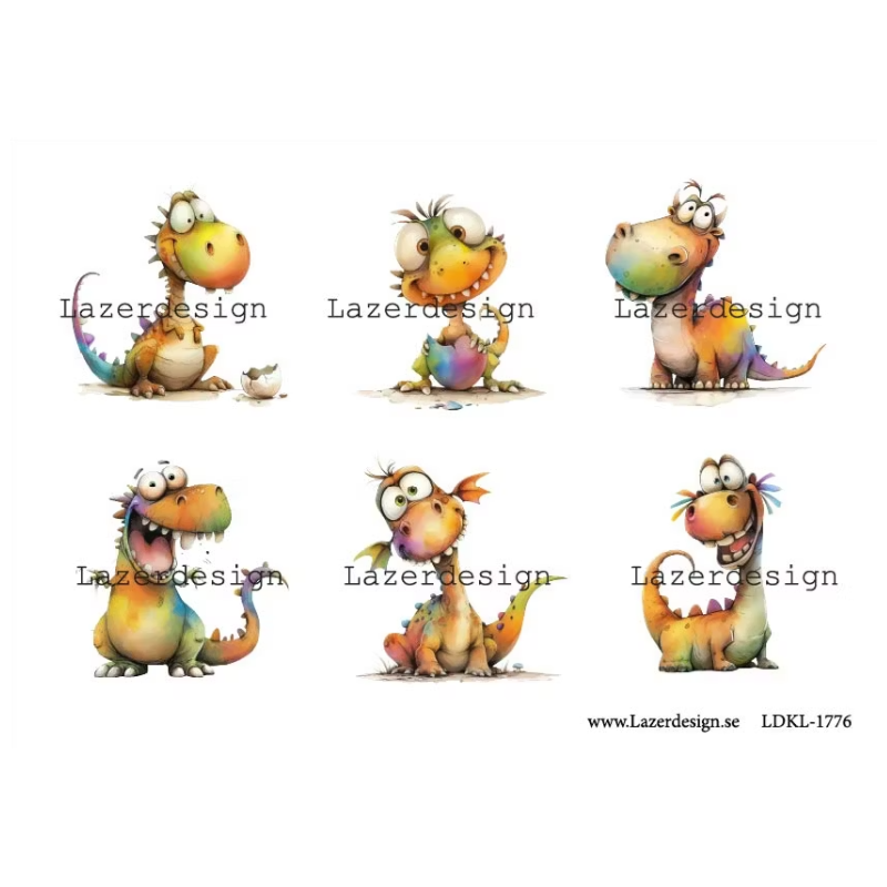 LazerDesign Klippark Dinosaur LDKL-1776