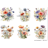 LazerDesign Klippark Blommor LDKL-1855