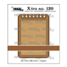 Crealies  Xtra Cutting ATC Die Notebook Horizontal