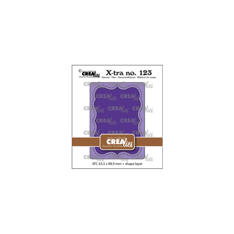 Crealies  Xtra Stans ATC Dies vorm B