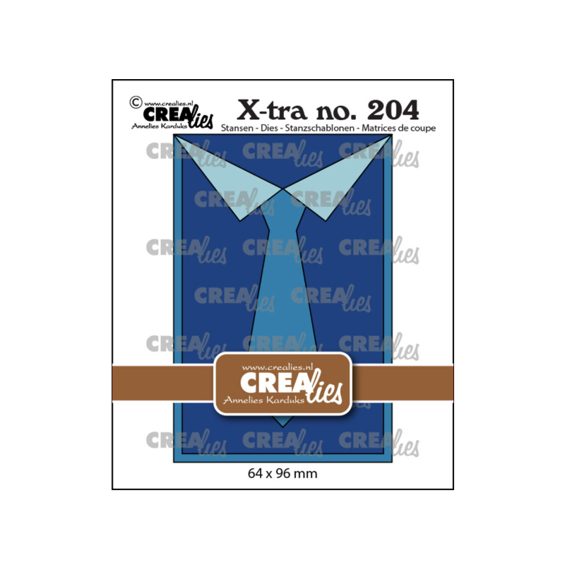 Crealies X-tra Dies No. 204 Give a Giftcard: Outfit Man (CLXtra204)