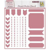 Nellie`s Choice MIXED MEDIA STENCIL Journal 150x150